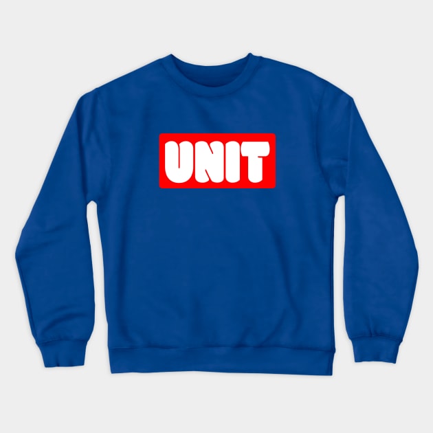 UNIT Crewneck Sweatshirt by AKdesign